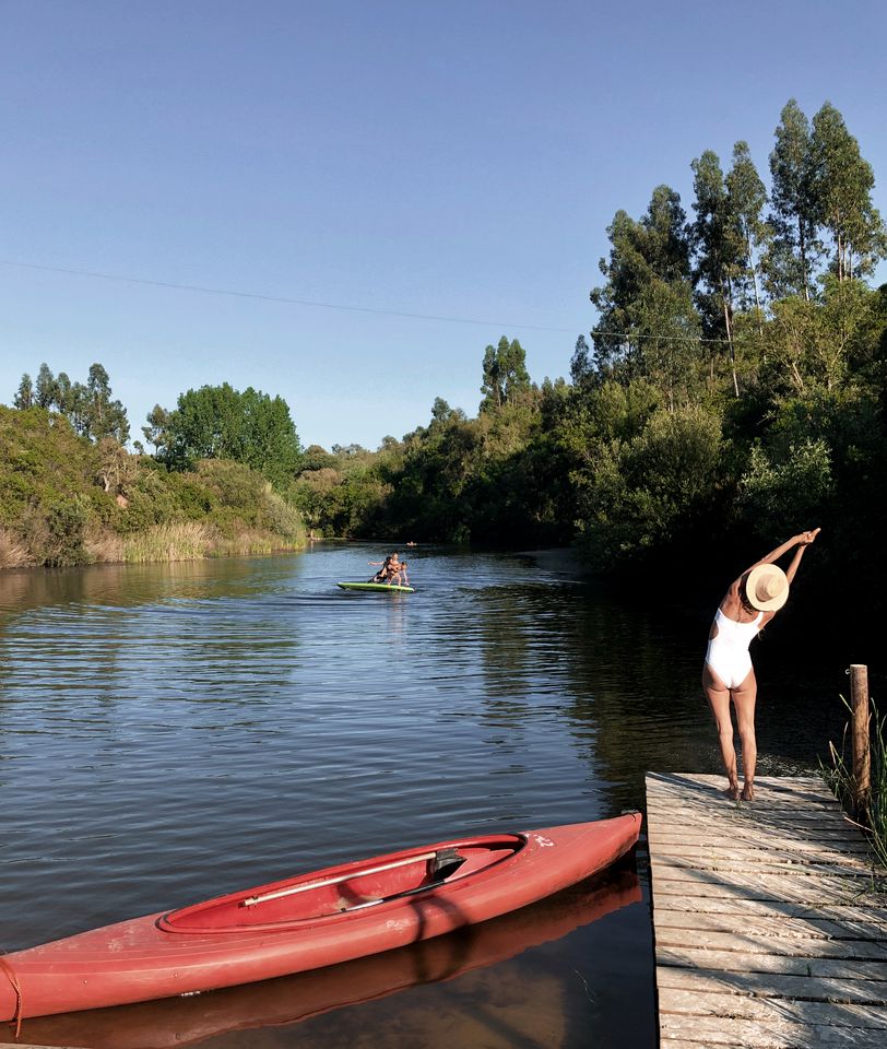 Hand-Built Woodland Cabin Rental for Four on the Costa Vicentina, Portugal