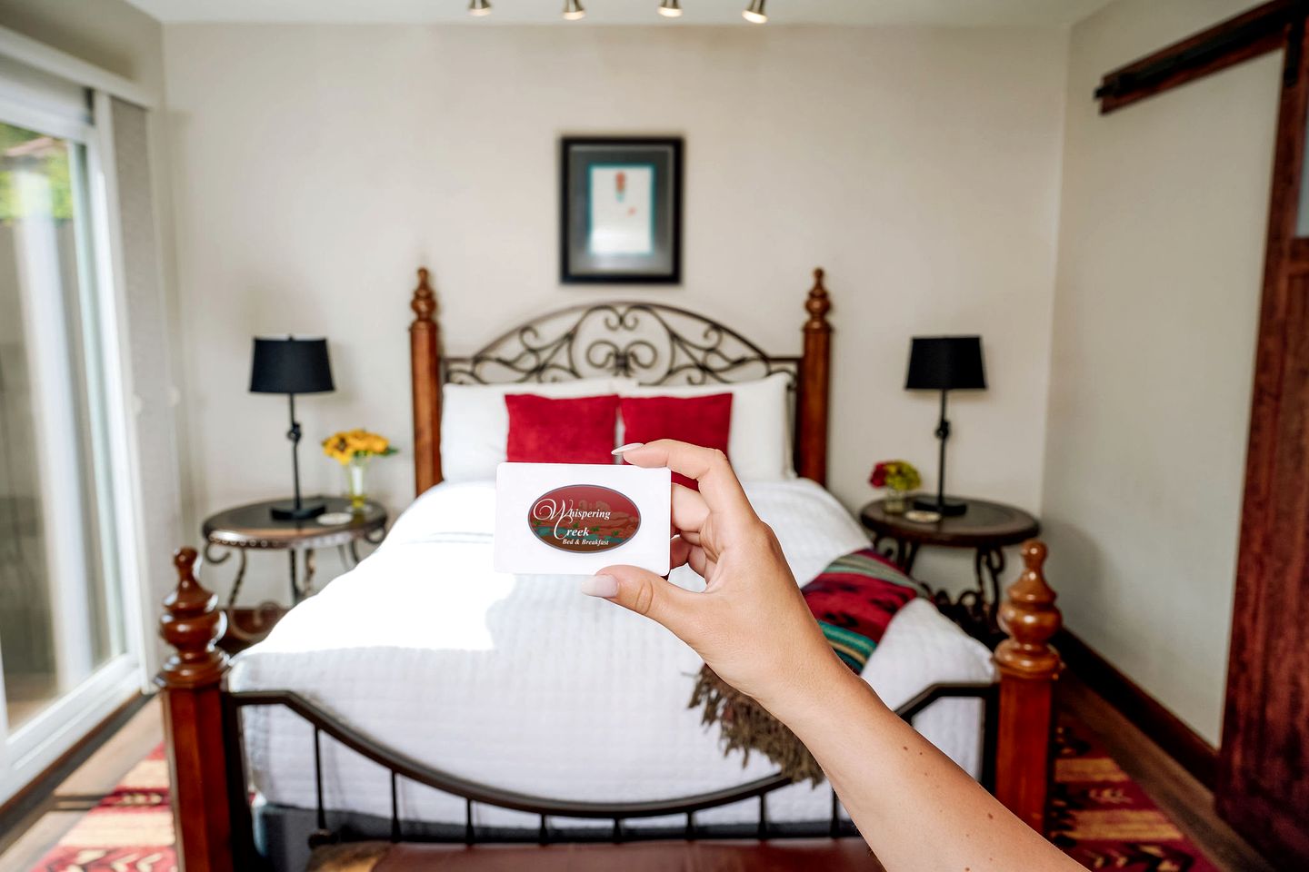 Romantic Getaway Accommodation with a Private Patio in Sedona, Arizona