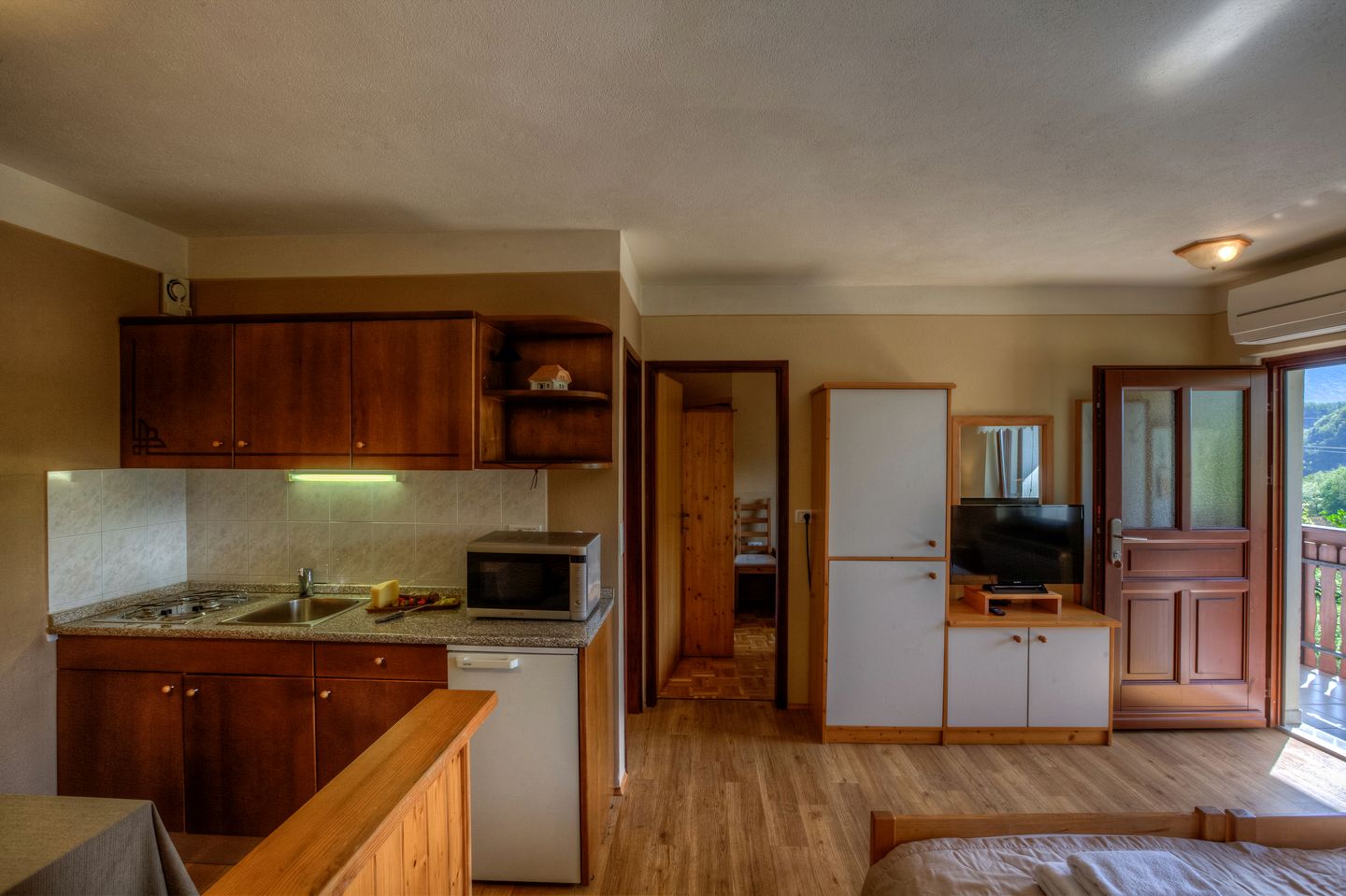 Family-Friendly Room Rental with Private Balcony near Soča River in Slovenia