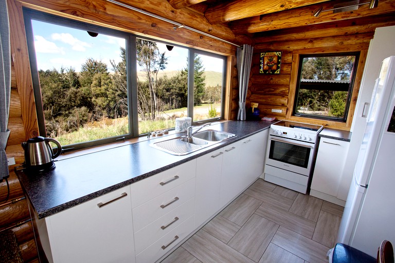 Log Cabins (Mount Lyford, South Island, New Zealand)