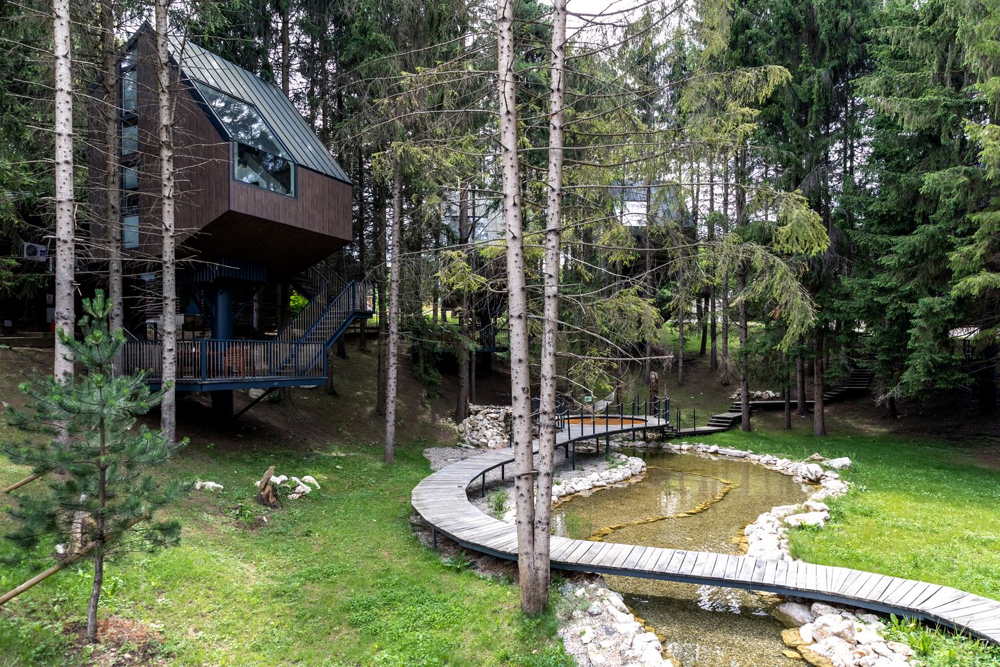 Unique Tree House Getaway in the Forest near Grabovac, Croatia