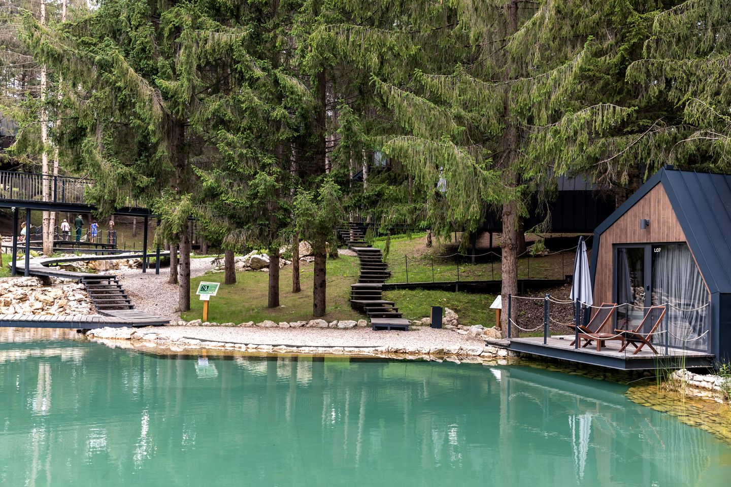 Romantic Cabin Getaway on a Beautiful Lake near Grabovac, Croatia