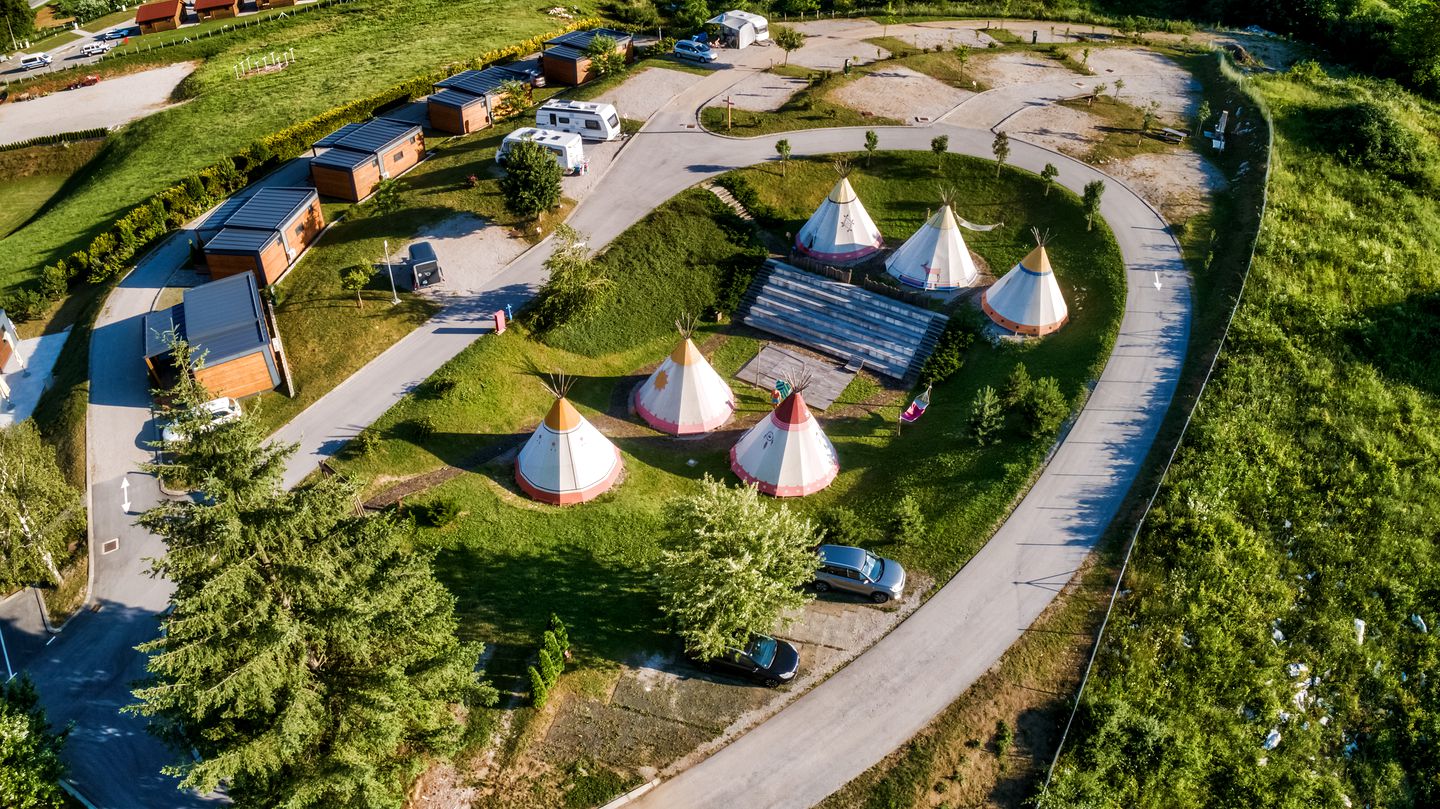 Amazing Tipi Rental for a Glamping Experience near Plitvice Lakes, Croatia