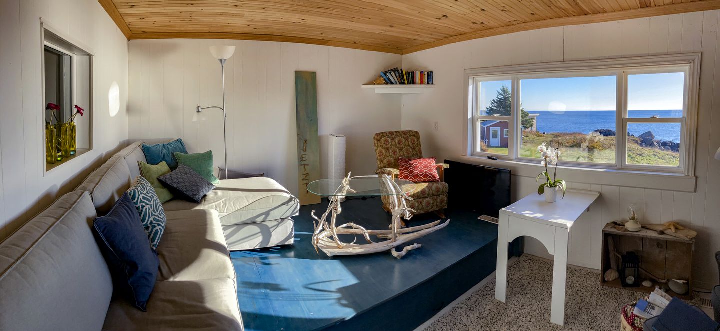 Peaceful Waterfront Cottage Rental off the Coast of Cape Breton Island in Nova Scotia, Canada