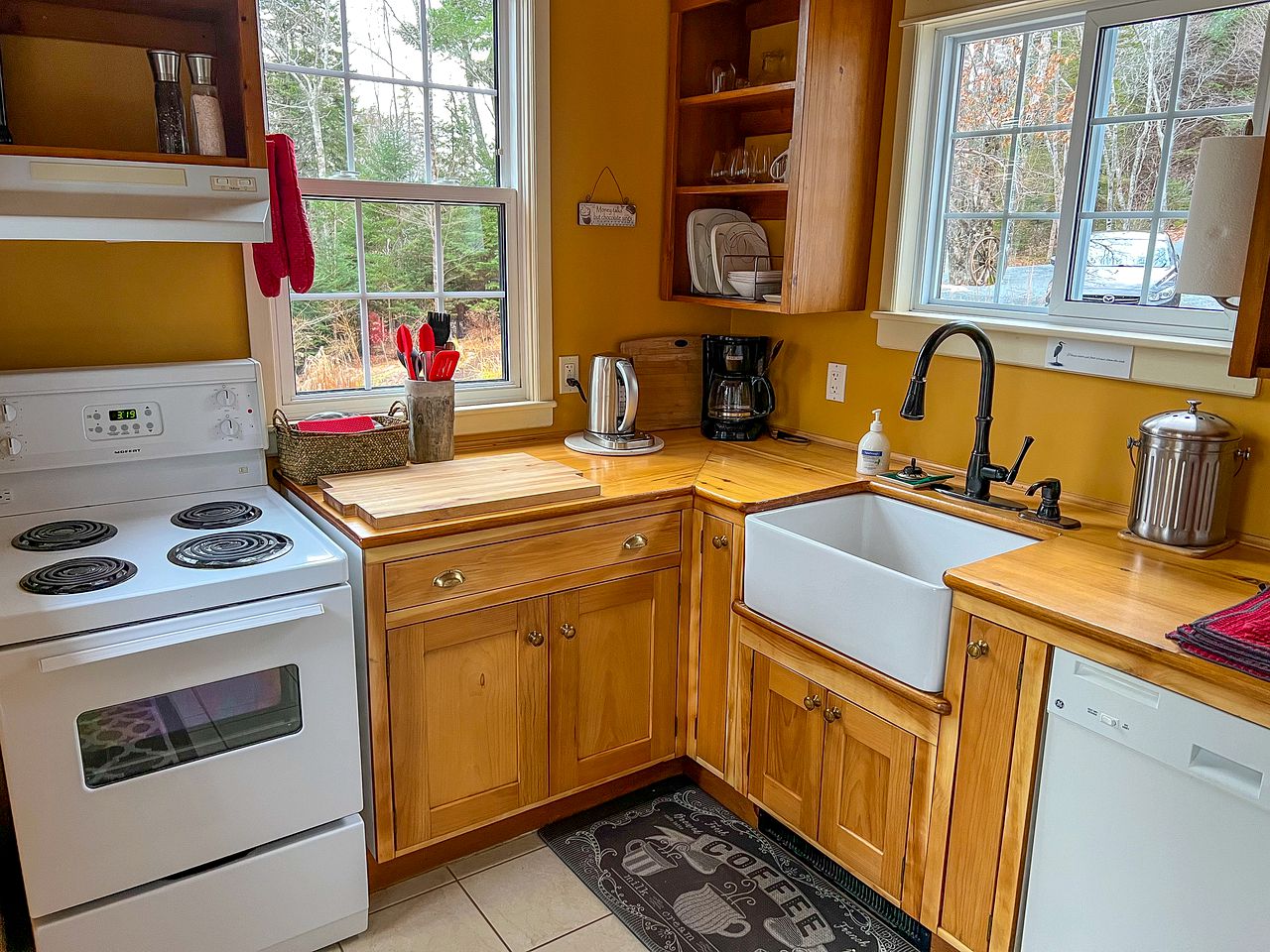 Riverside Cottage Tucked in the Woods of Bridgewater, Nova Scotia