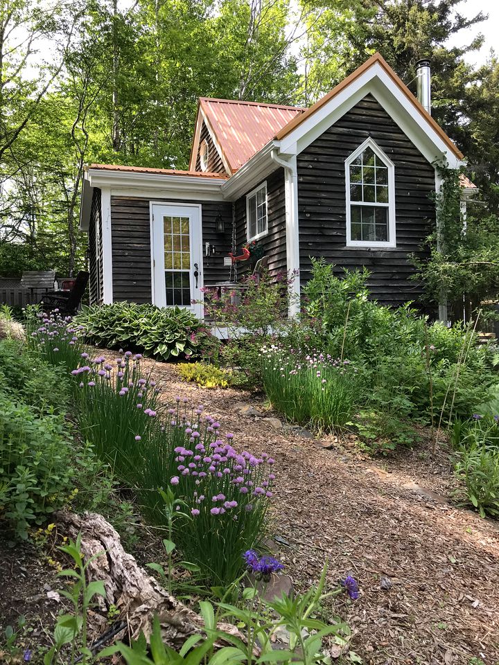 Riverside Cottage Tucked in the Woods of Bridgewater, Nova Scotia