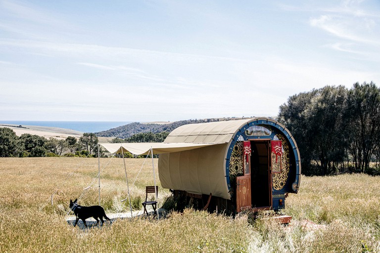Bowtop Wagon, Caravans, Mornington, Australia Glamping Hub