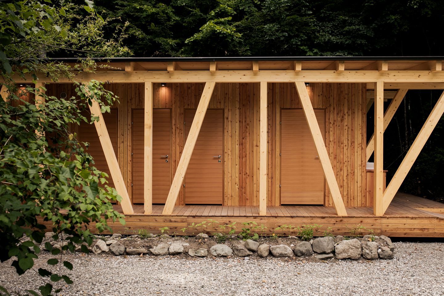 Forest Hut Rental for an Eco-Friendly Holiday on the Savinja River near Velenje, Slovenia