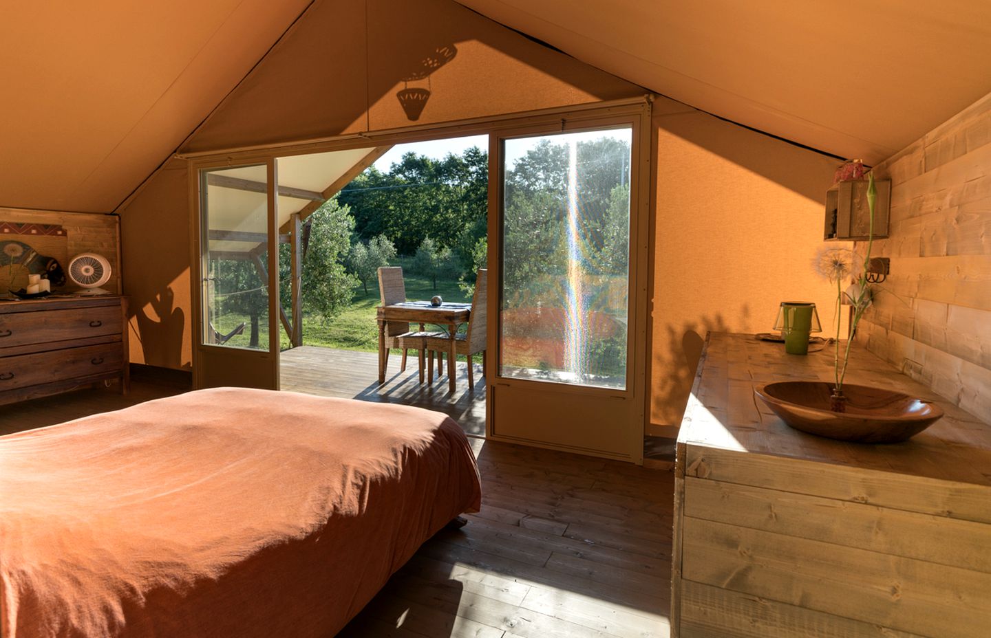 Gorgeous Tent Rental Perfect for a Romantic Getaway in Tuscany, Italy