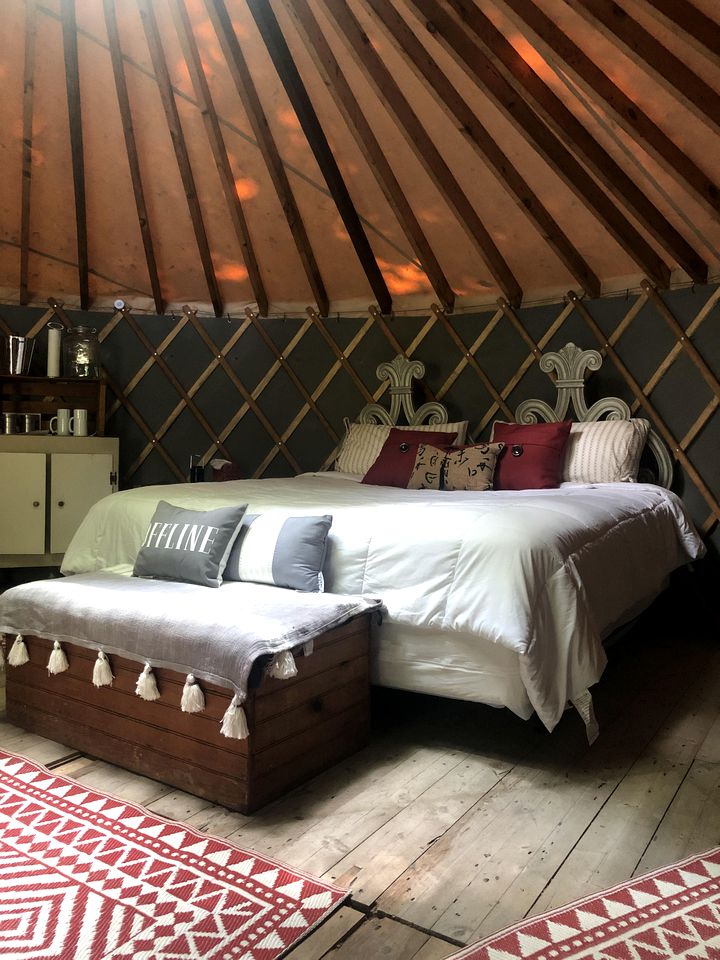 Quirky Yurt Rental for a Glamping Getaway in the Finger Lakes, New York