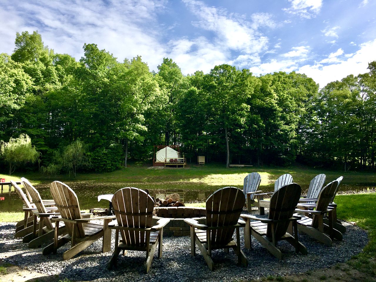 Quirky Yurt Rental for a Glamping Getaway in the Finger Lakes, New York