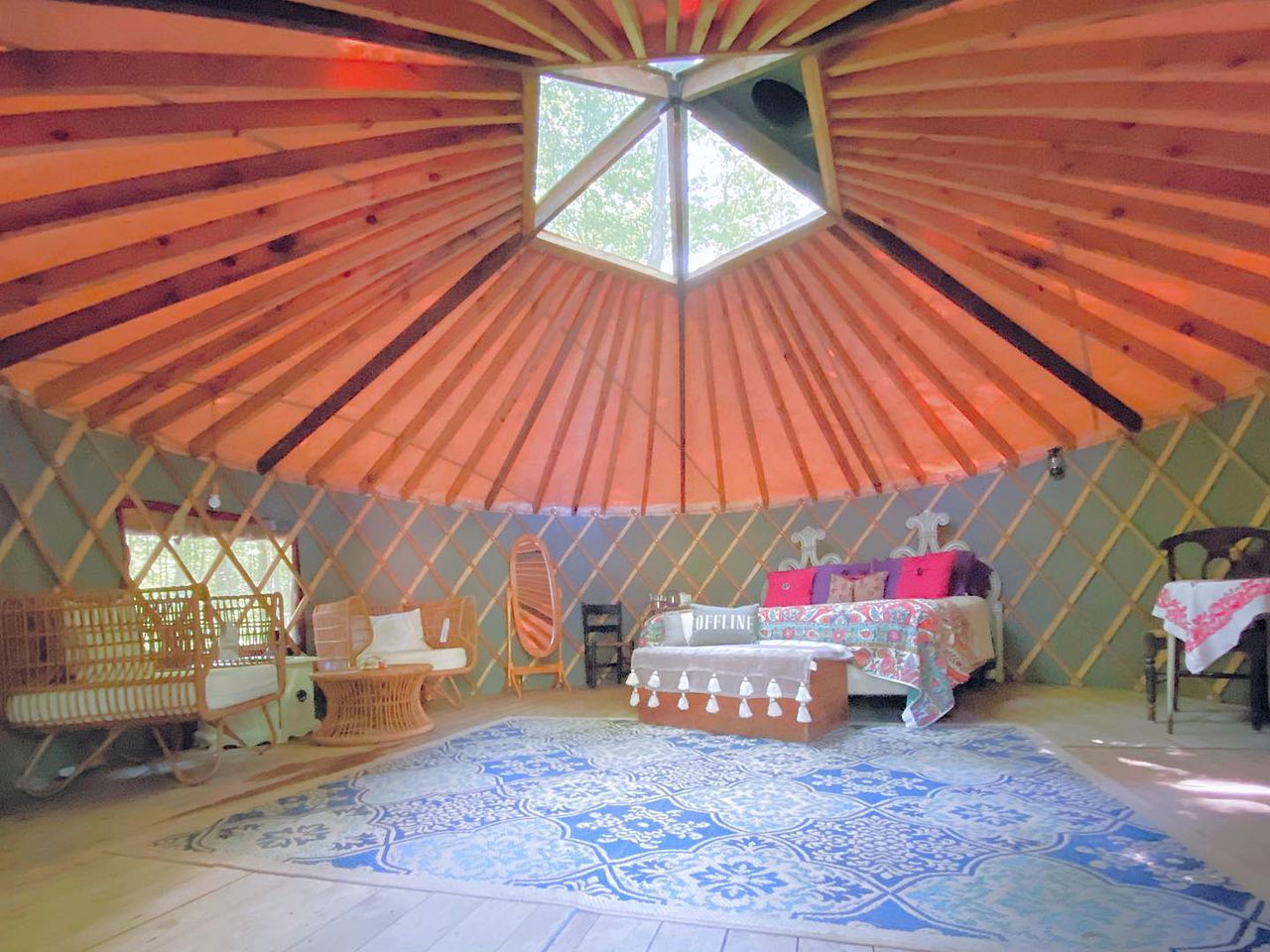 Quirky Yurt Rental for a Glamping Getaway in the Finger Lakes, New York