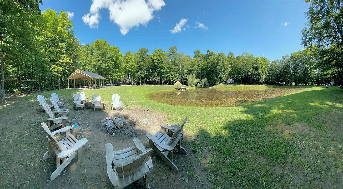Glamping Campsite Perfect for a Group Getaway near the Finger Lakes of New York