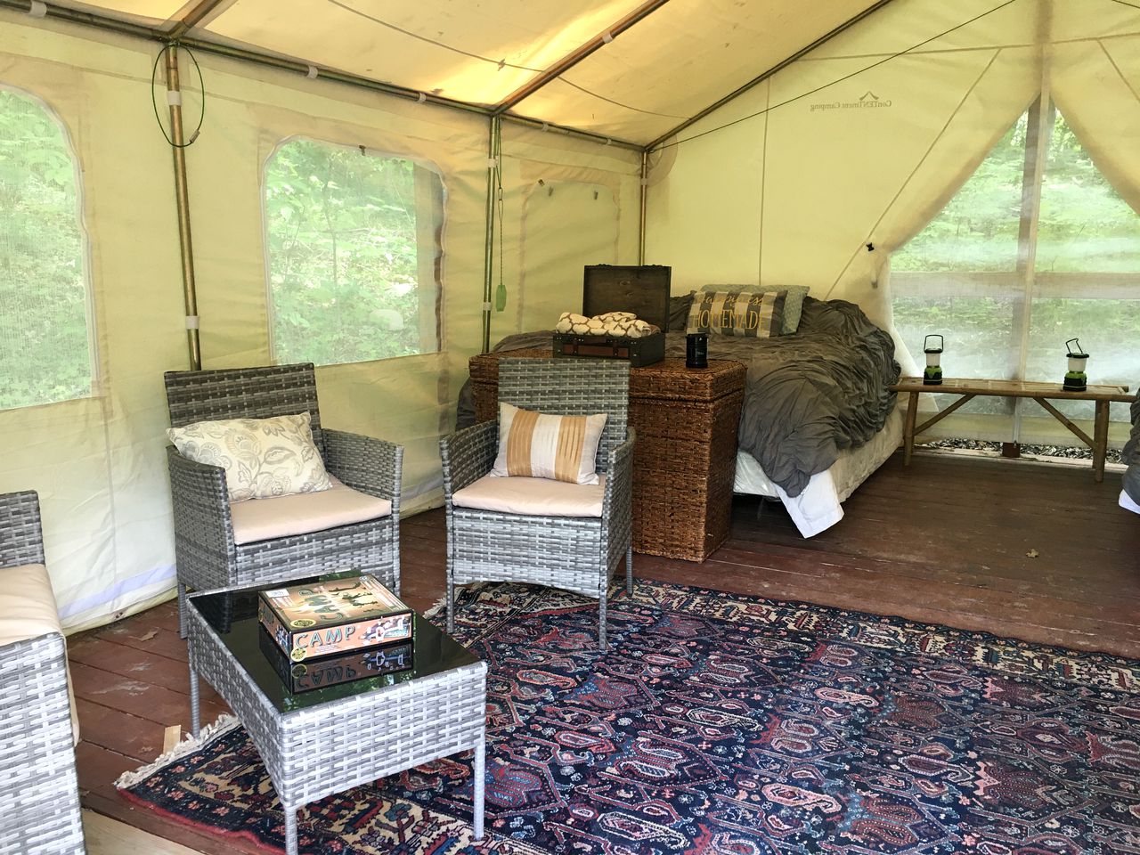 Glamping Campsite Perfect for a Group Getaway near the Finger Lakes of New York