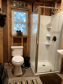 Romantic Cabin Rental Overlooking Otter Creek in the Adirondacks of Upstate New York photo 2