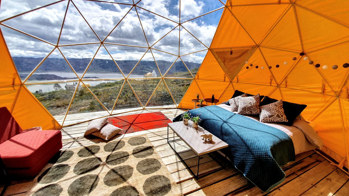 Breathtaking Glamping Dome with Epic Views in Guatavita, Colombia