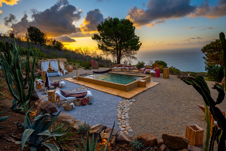 Cottages (Italy, Cefalù, Sicily)