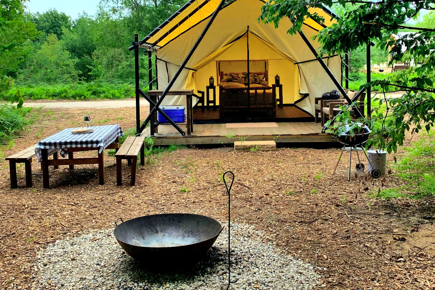 Luxury Camping Beaver Island, Michigan Glamping Hub