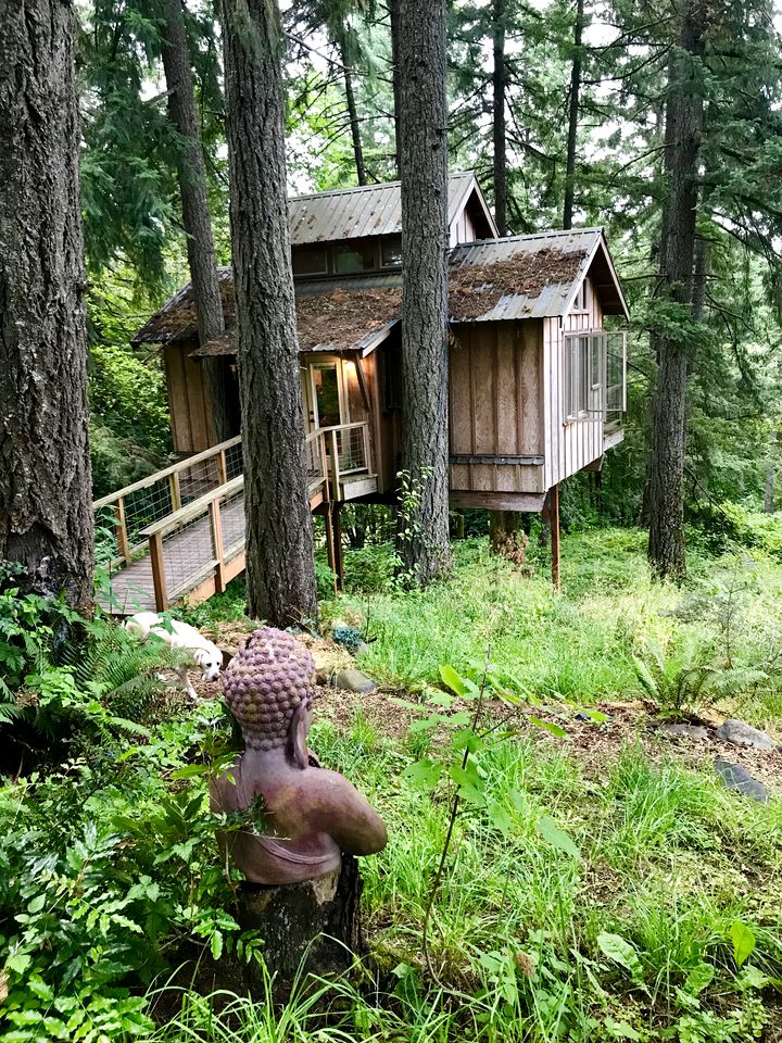 Tree House Rental Glamping in Oregon