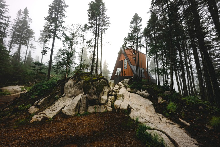 A-Frames (Canada, Lac-Beauport, Quebec)