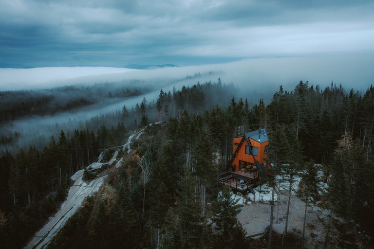 A-Frames (Canada, Lac-Beauport, Quebec)