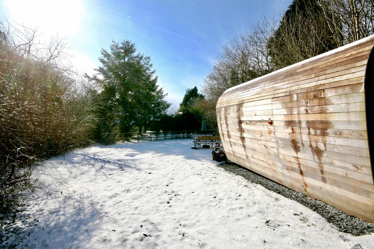 Sleek Devon Glamping Pod Ideal for a Peaceful Holiday in England