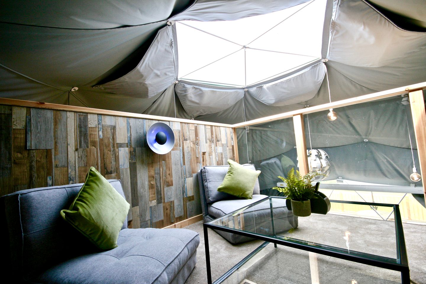 Unique Devonshire Dome with Hot Tub Perfect for Glamping in England