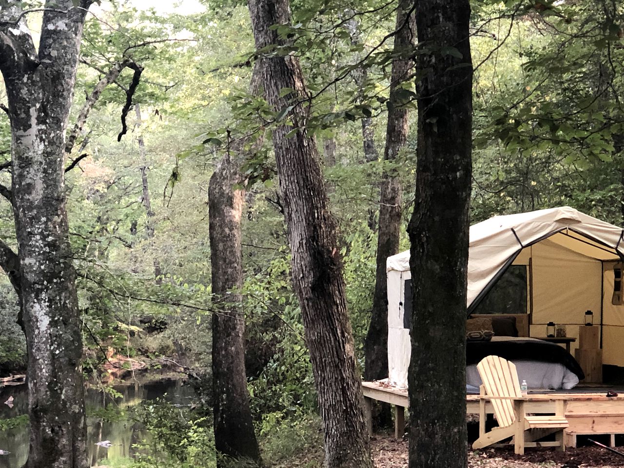 AA Camp Hidden Creek, Safari Tents 59549, Ashland, United States of