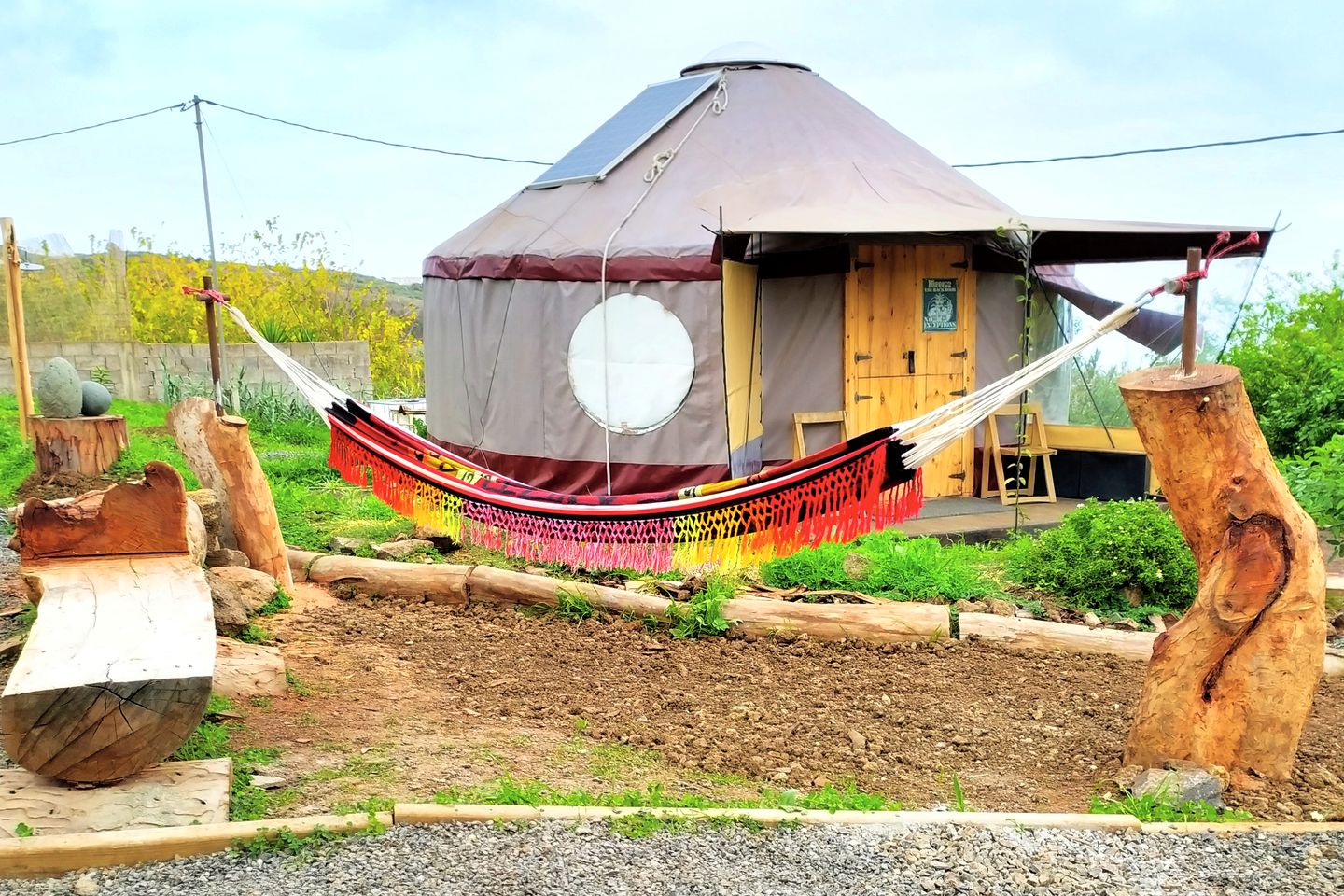 Eco-Friendly Yurt Rental in the Mountains for Glamping in Gran Canaria