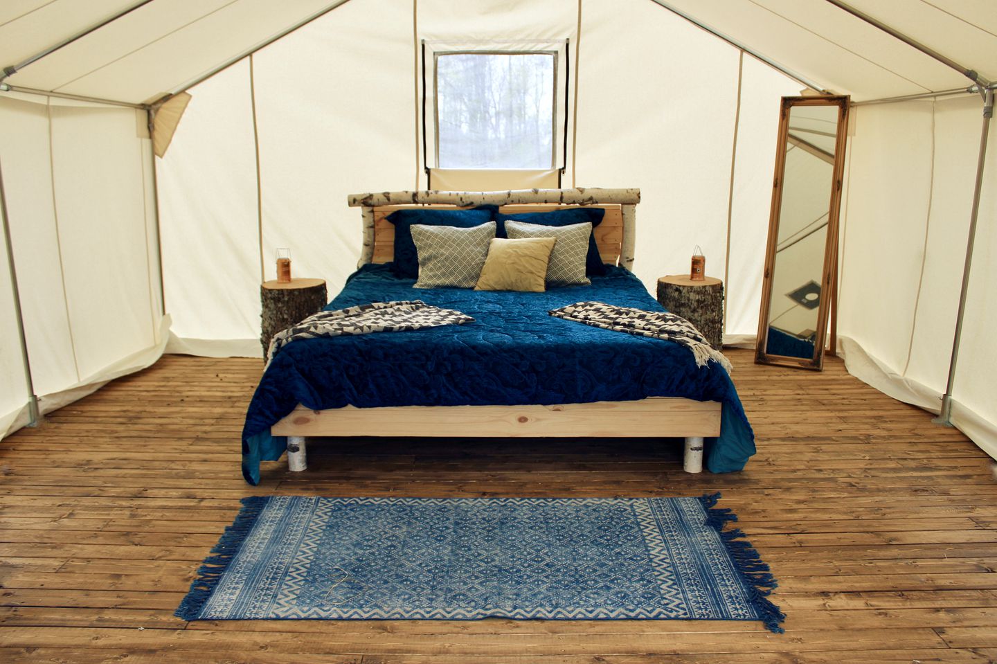 Stylish Glamping Tent for a Unique Getaway in the Gauja Region of Latvia