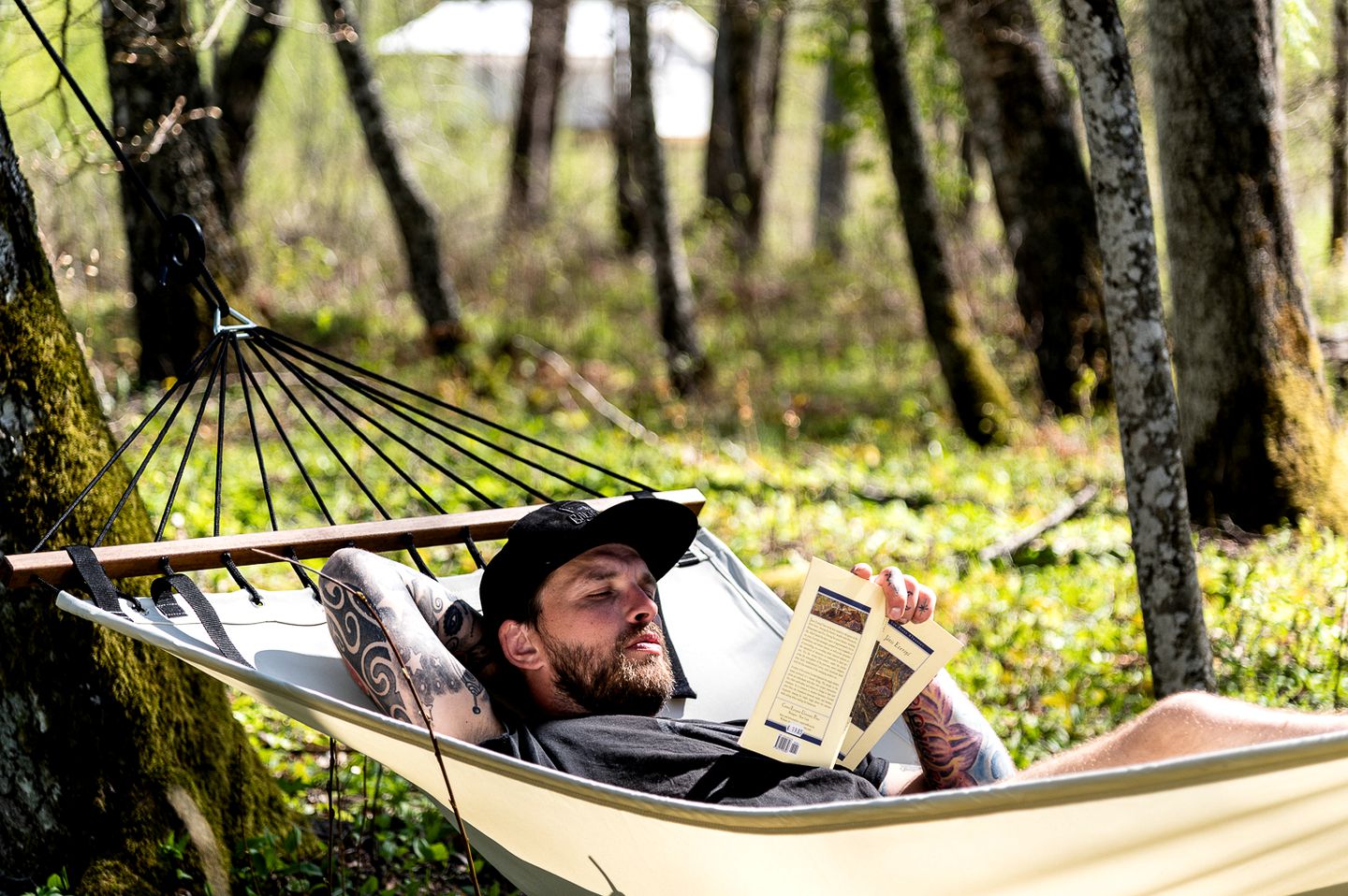 Stylish Glamping Tent for a Unique Getaway in the Gauja Region of Latvia