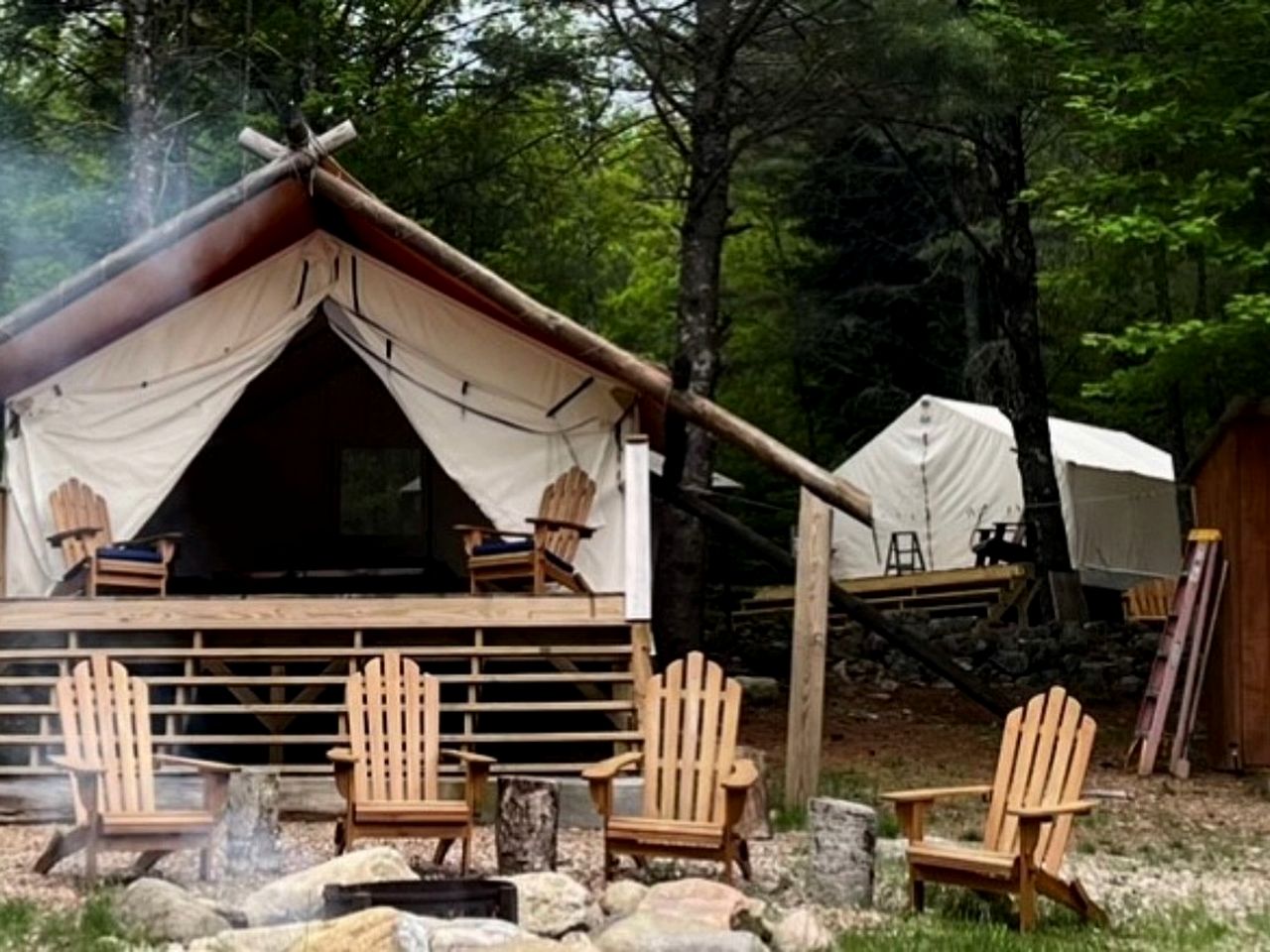 Gorgeous Safari Tent Rental Ideal for Glamping in Upstate New York