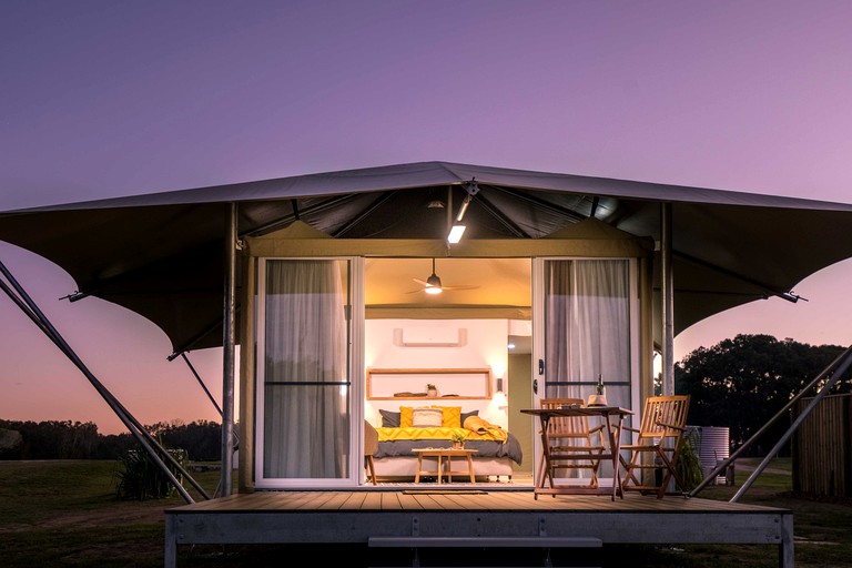 Safari Tents (Rules Beach, Queensland, Australia)