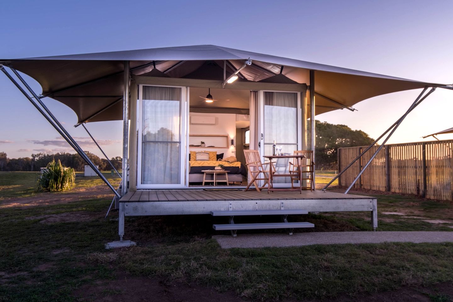 Luxury Rules Beach Accommodation Ideal for Glamping in Queensland
