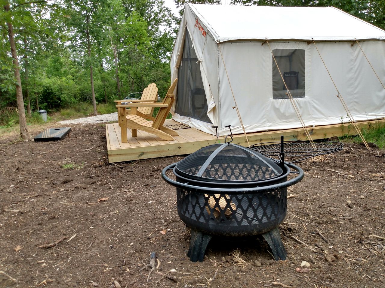 Gorgeous Tent Rental Great for Glamping in Ohio