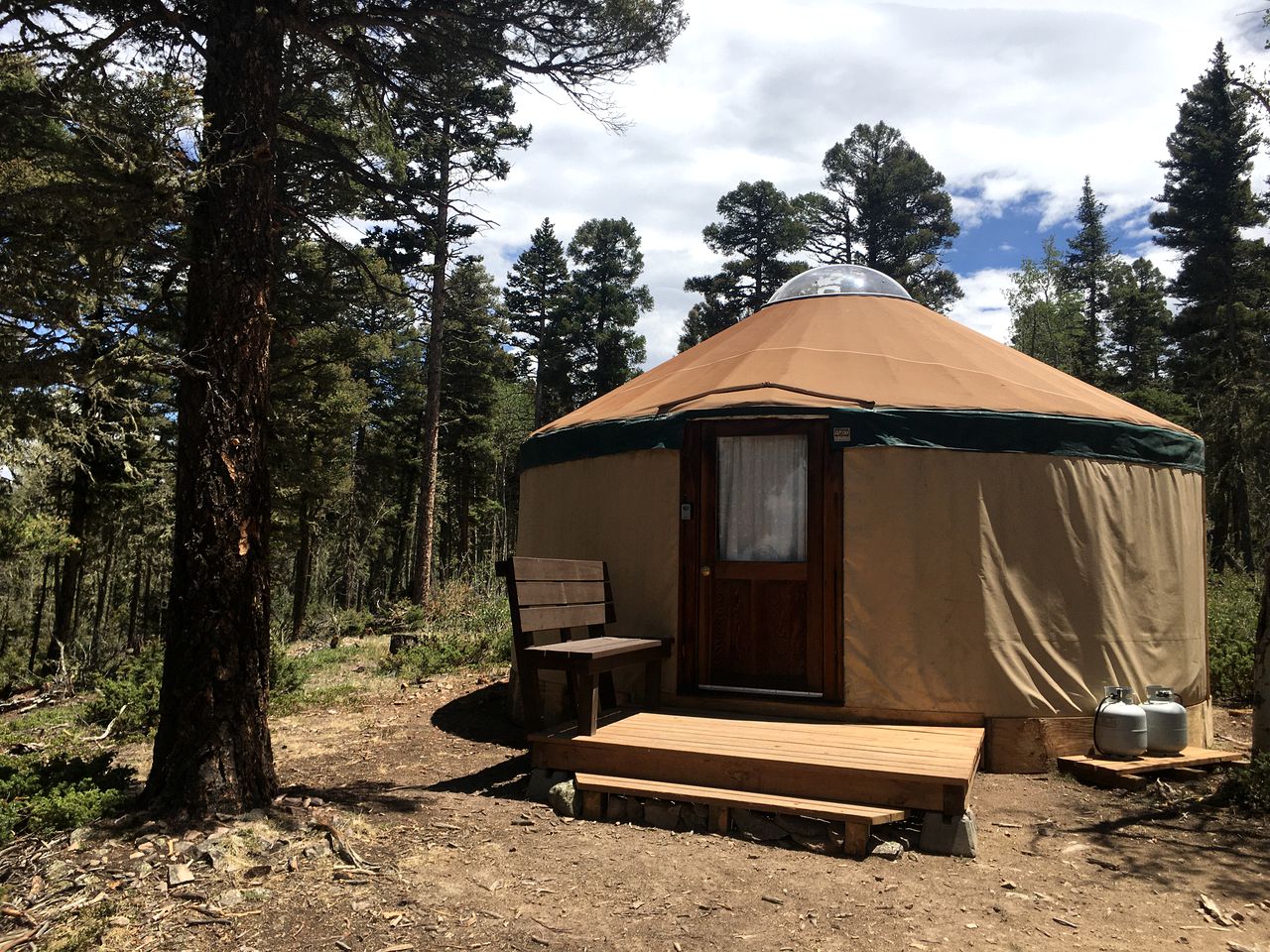 Peaceful New Mexico Yurt for an Off-Grid Getaway in Red River