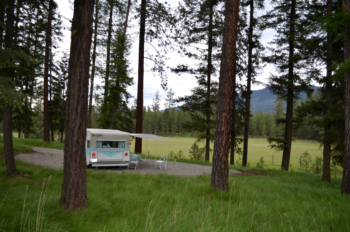 Vintage Camper Rental Perfect for Glamping in Montana