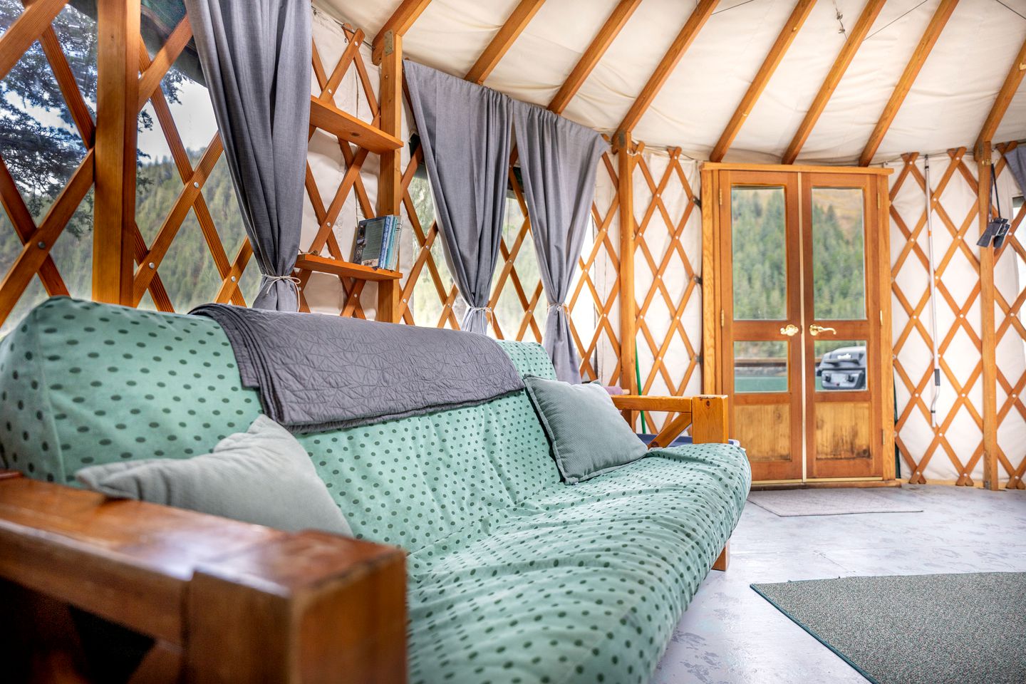 Glamping on Privately-Owned Island in Alaska