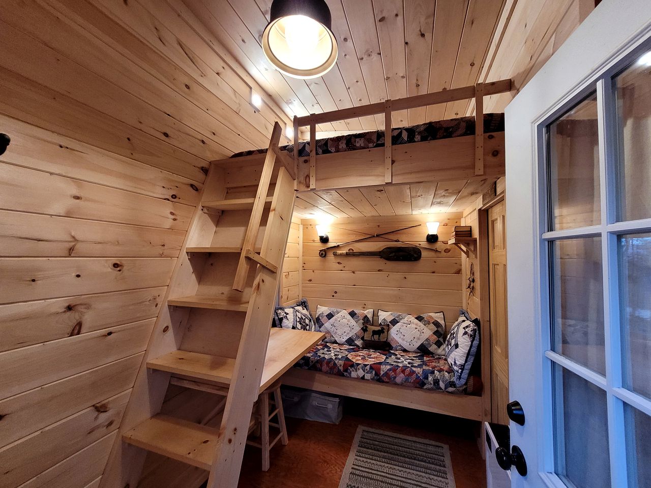 Custom-Made Tiny House Rental near the Green Mountain National Forest for a Vermont Glamping Getaway