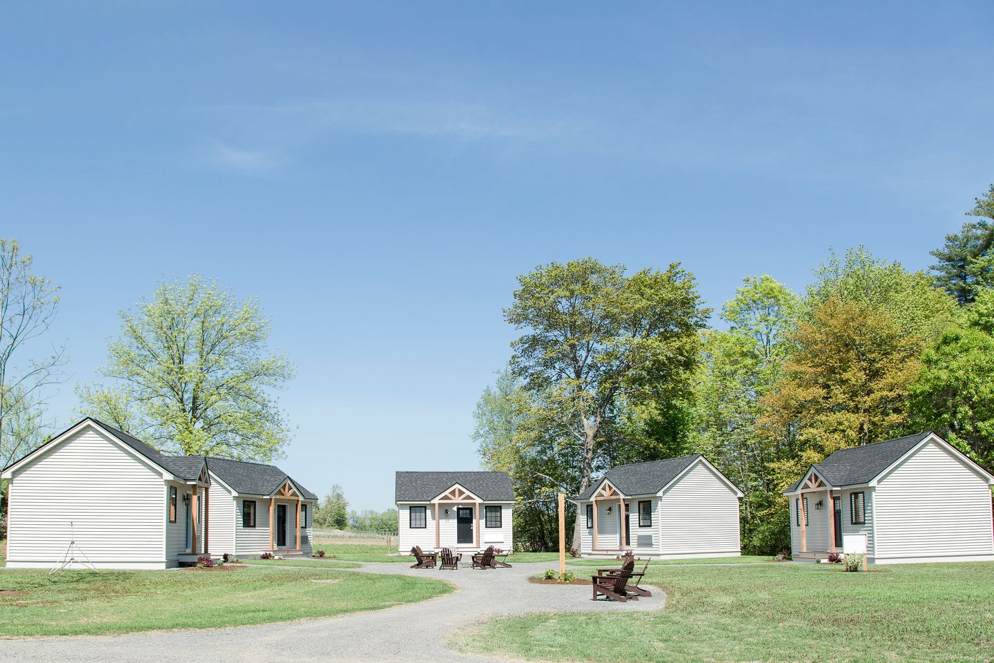 Picturesque Tiny House Rental Ideal for Glamping in New Hampshire