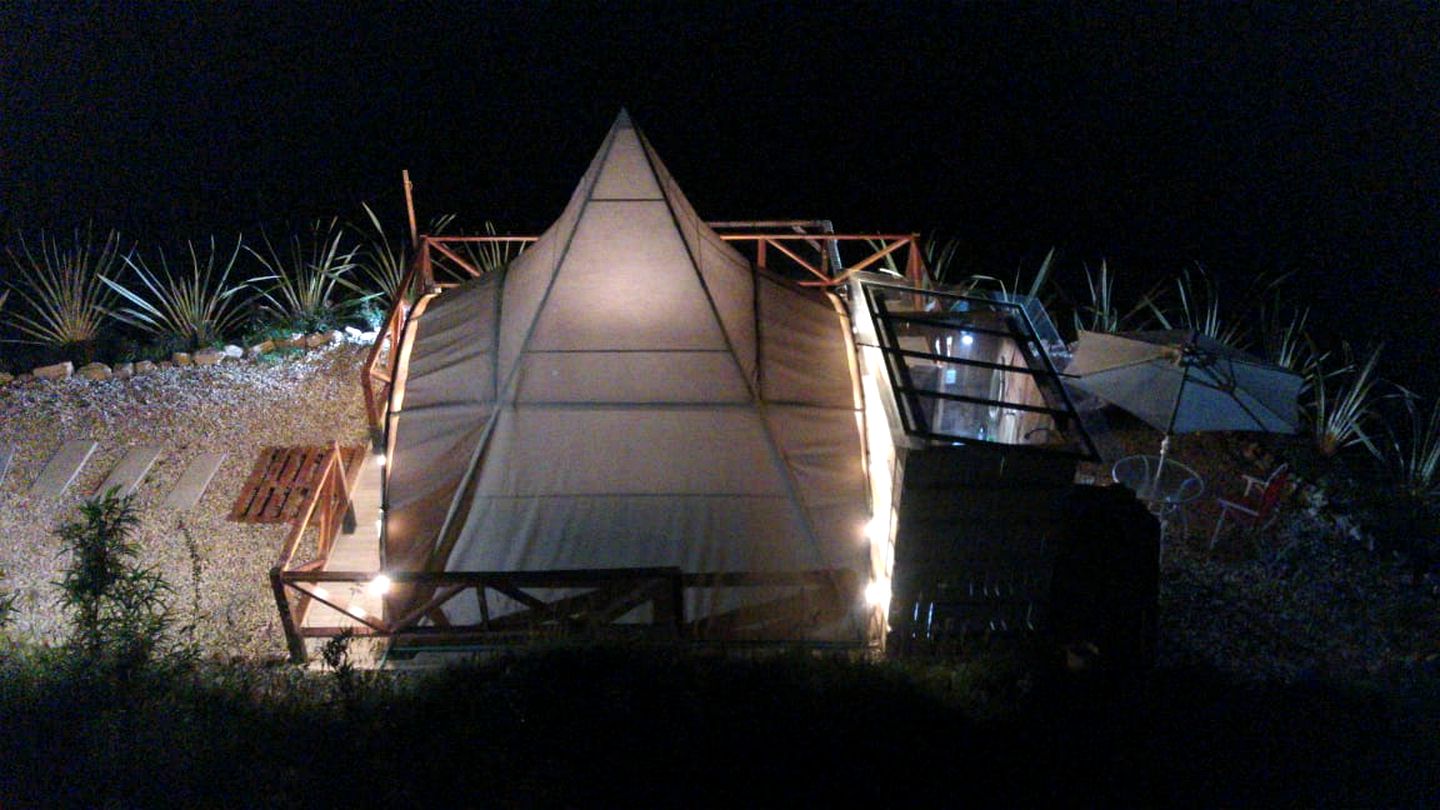 Luxury Bell Tent Rental Perfect for Glamping in Colombia