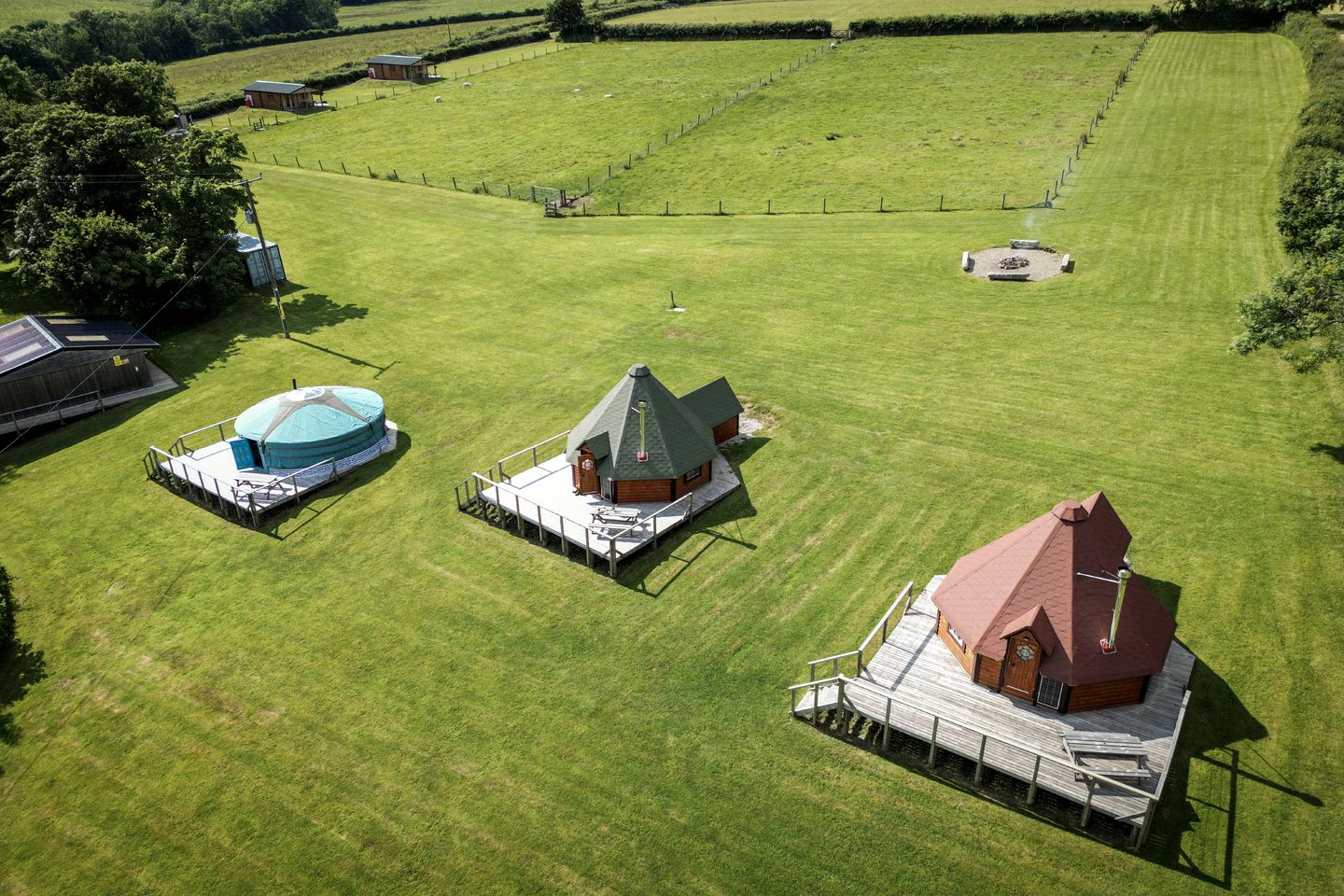 Authentic Mongolian Yurt for Getaways in Devon