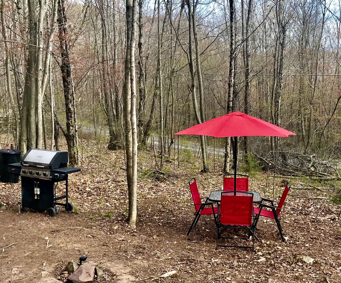 Intimate Tiny Home Rental in the Woods for a Romantic Getaway in New York State