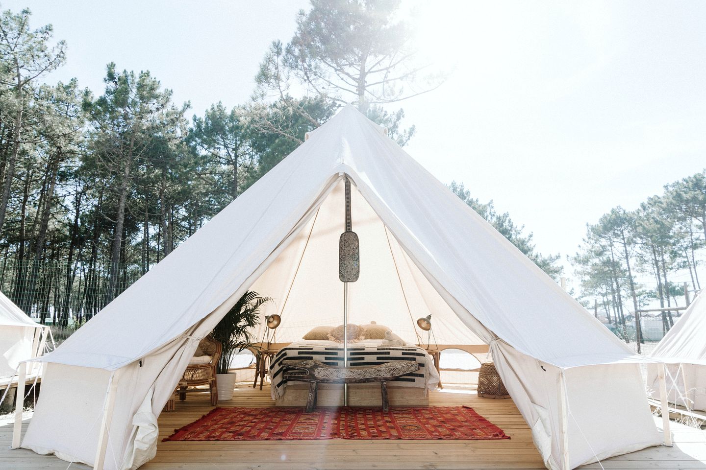 Beautiful Bell Tent by Praia da Tocha for a Fantastic Surfing Getaway in Portugal