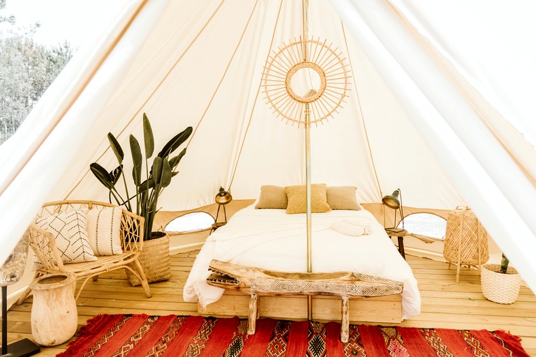 Beautiful Bell Tent by Praia da Tocha for a Fantastic Surfing Getaway in Portugal