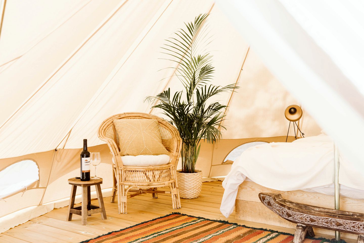 Beautiful Bell Tent by Praia da Tocha for a Fantastic Surfing Getaway in Portugal