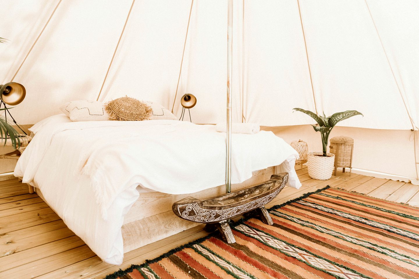 Beautiful Bell Tent by Praia da Tocha for a Fantastic Surfing Getaway in Portugal