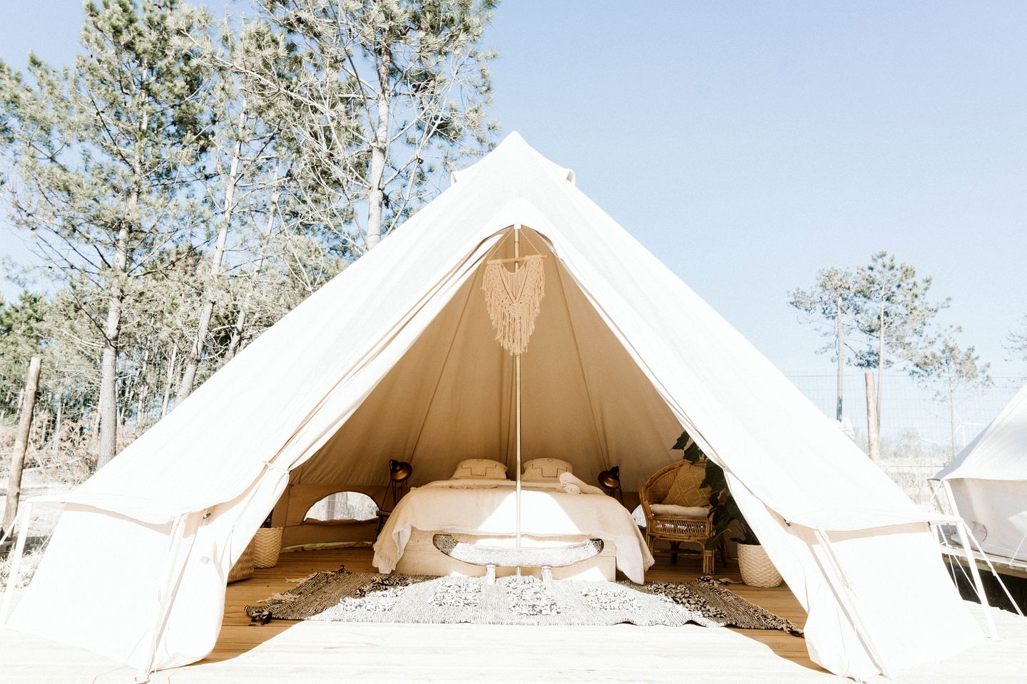 Beautiful Bell Tent by Praia da Tocha for a Fantastic Surfing Getaway in Portugal