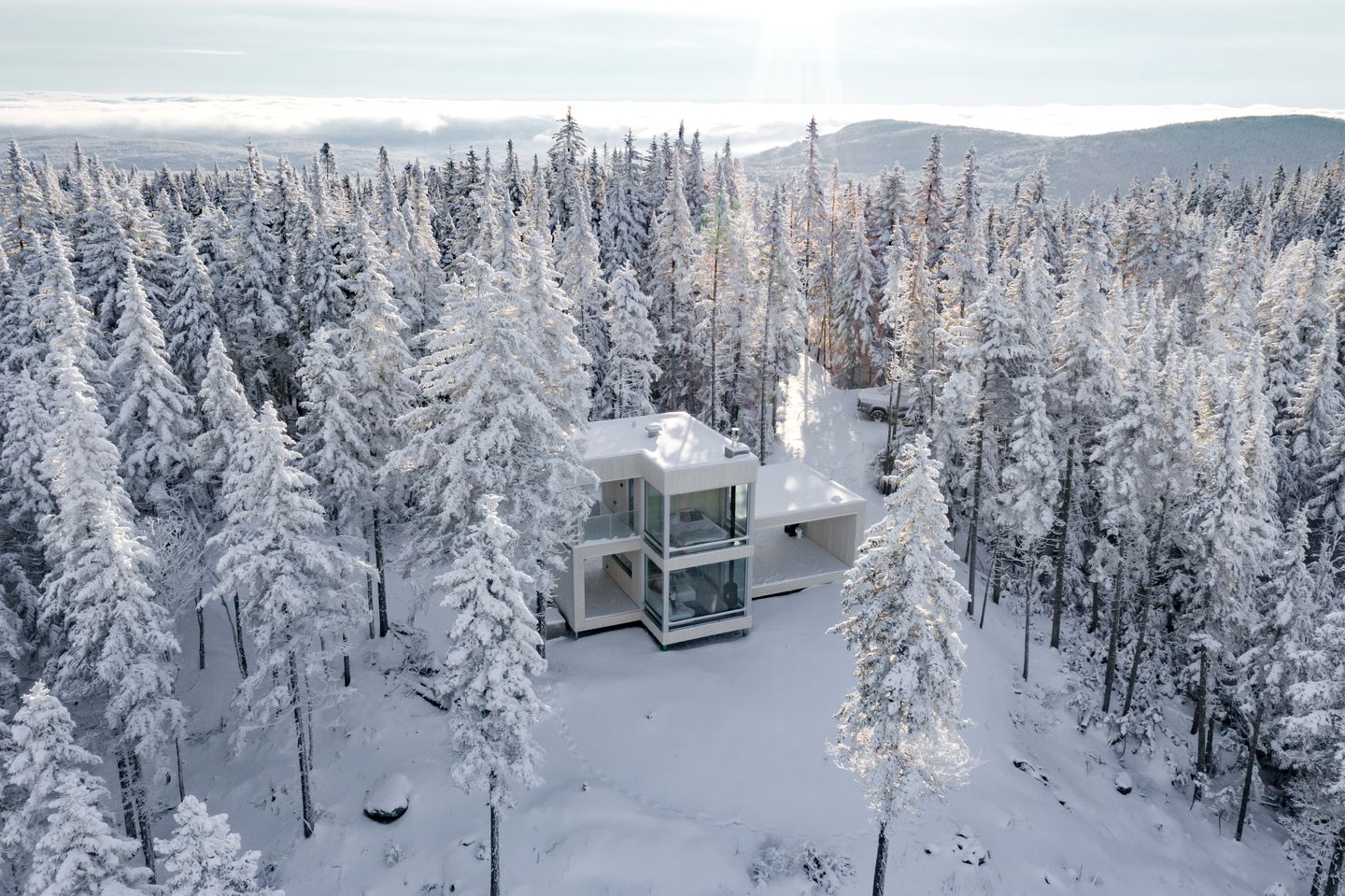 MICA - Panoramic View and Spa near Quebec City