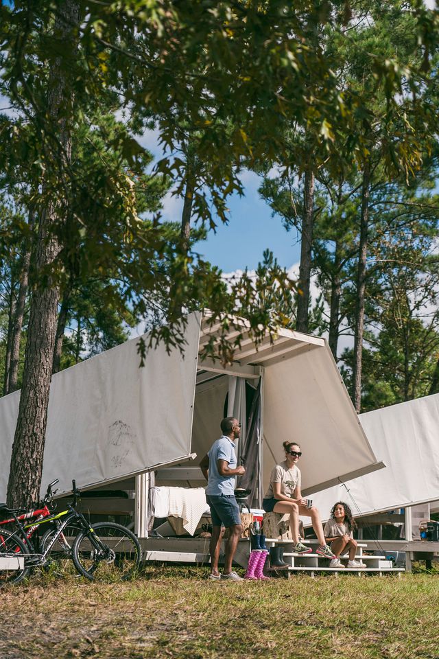 Cozy Tented Cabin Rental Ideal for Glamping in South Carolina